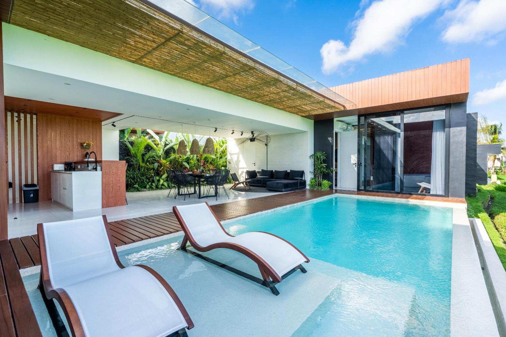 Green Flow Ubud Villas I מראה חיצוני תמונה