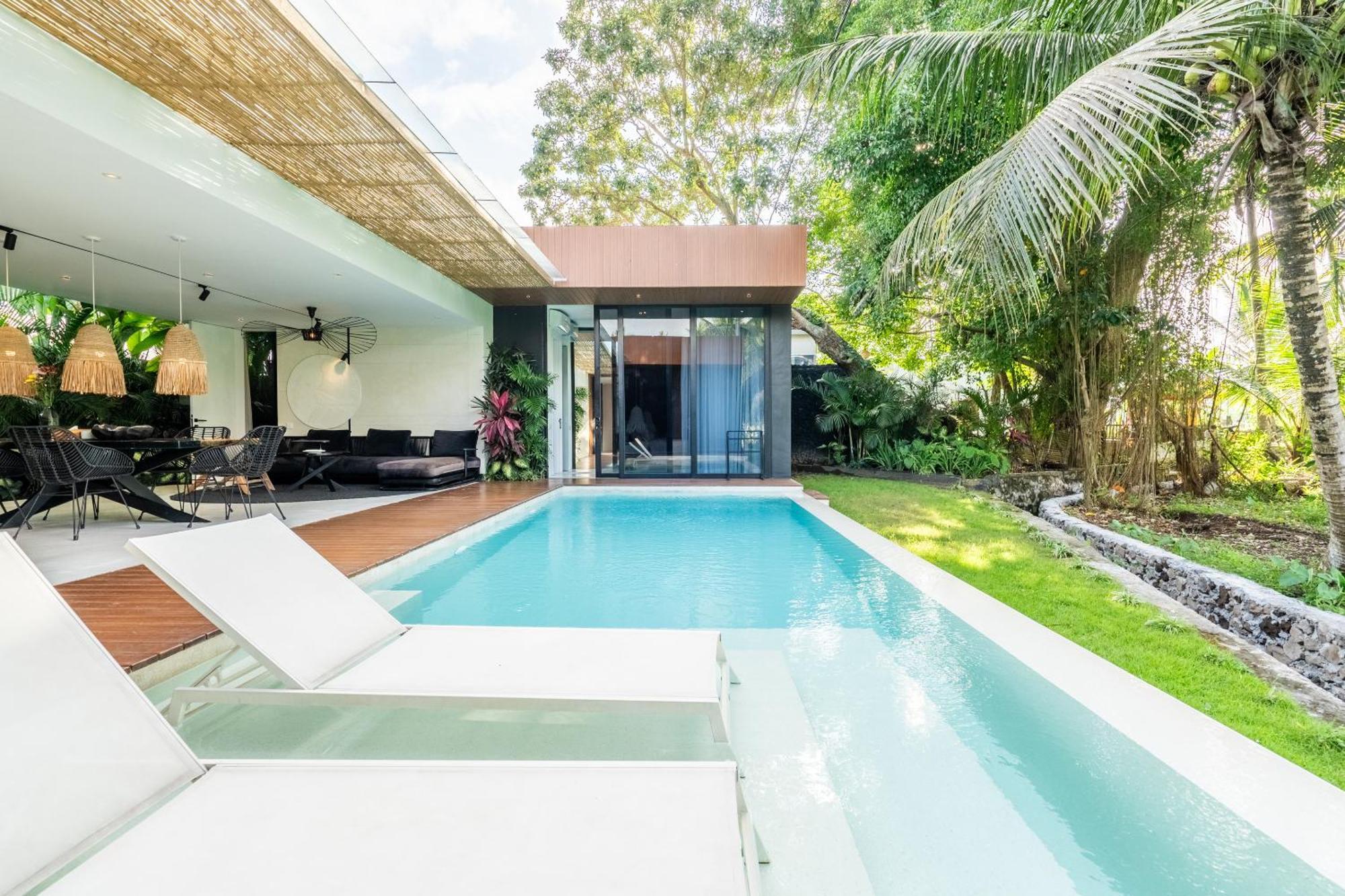 Green Flow Ubud Villas I חדר תמונה