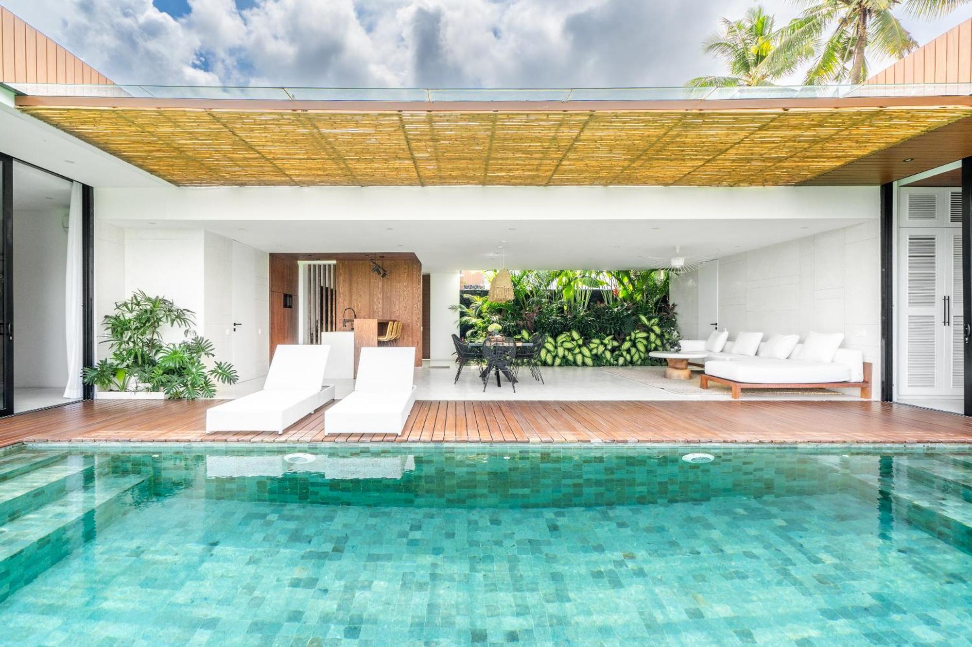 Green Flow Ubud Villas I חדר תמונה