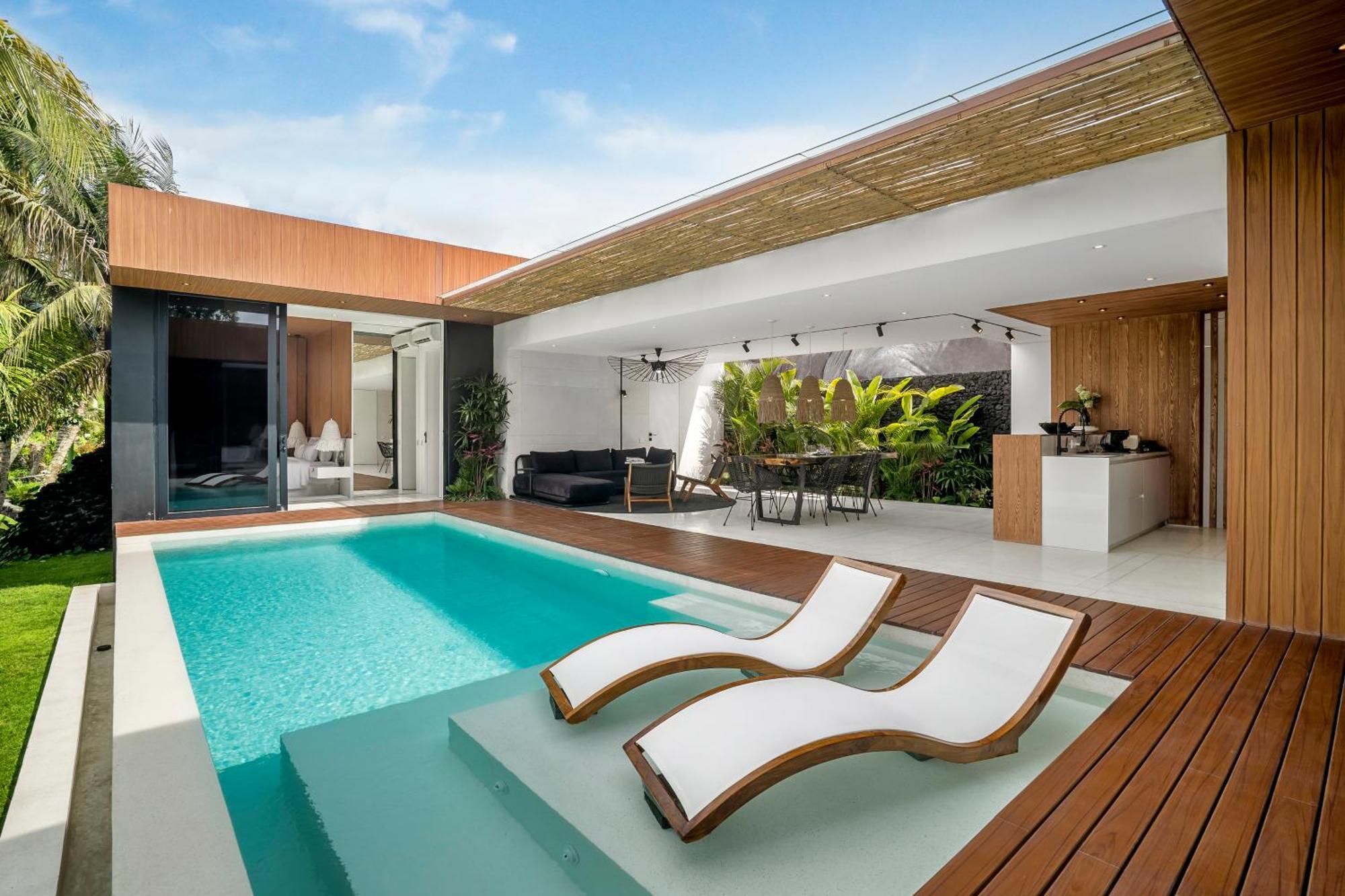 Green Flow Ubud Villas I חדר תמונה