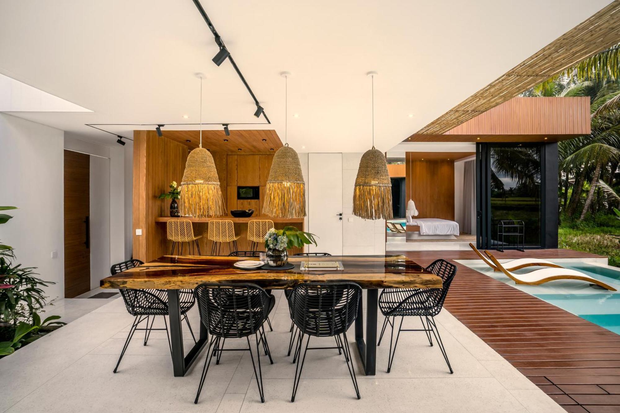Green Flow Ubud Villas I חדר תמונה