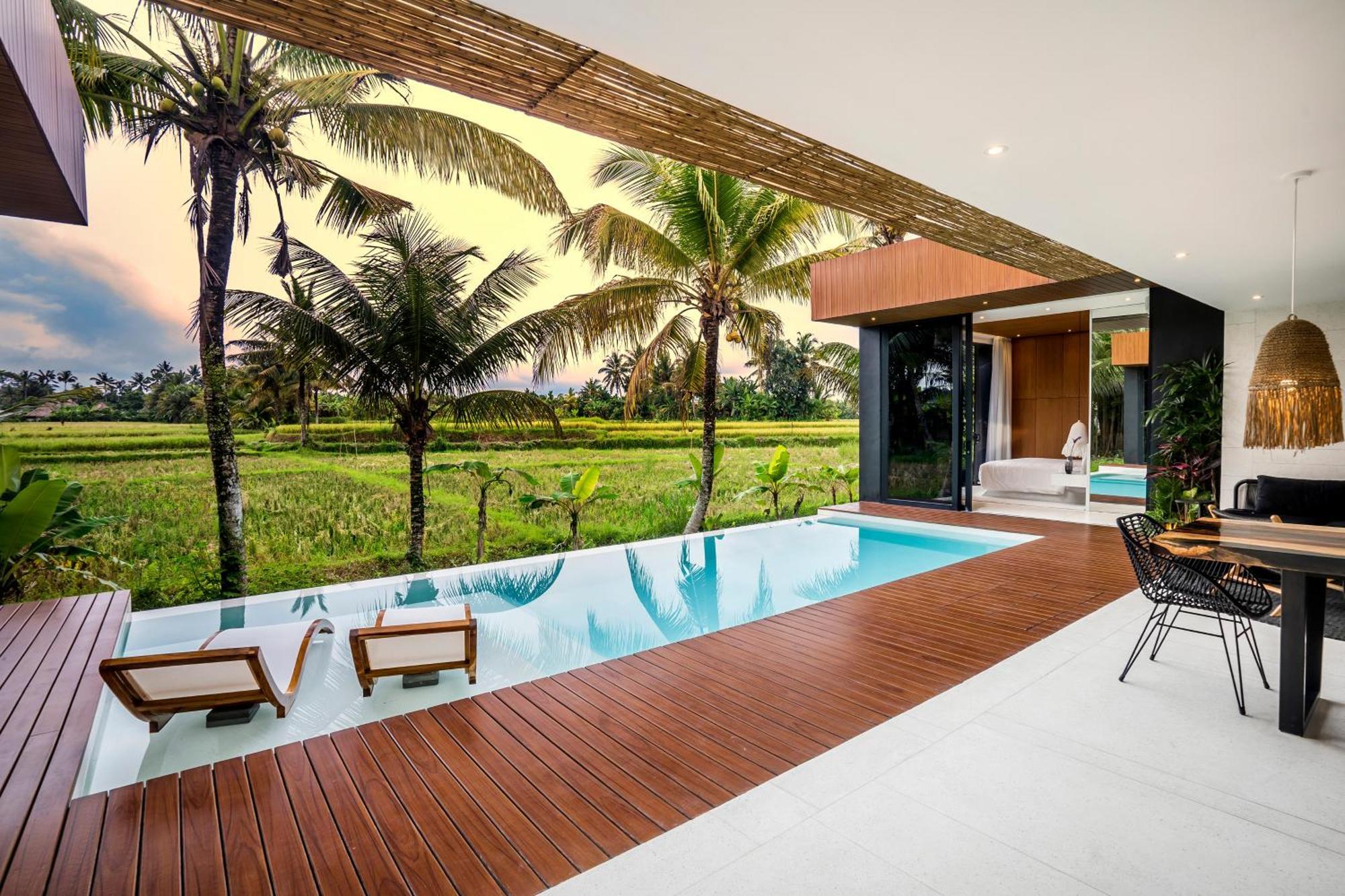 Green Flow Ubud Villas I חדר תמונה